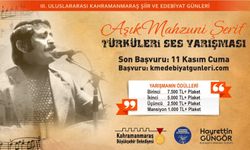 Âşık Mahzuni Şerif Türküleri Ses Yarışması’nda Başvurular Sürüyor