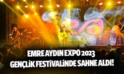 Kahramanmaraş'ta EXPO 2023 Gençlik Festivalinde Emre Aydın sahne aldı
