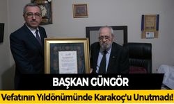 Başkan Güngör Vefatının Yıldönümünde Karakoç'u Unutmadı!