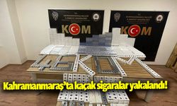 Kahramanmaraş'ta polisten kaçak sigara operasyonu!