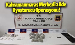 Kahramanmaraş Merkezli 2 İlde Uyuşturucu Operasyonu! 5 zanlı tutuklandı