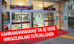 Kahramanmaraş'ta iş yeri hırsızlıkları tutuklandı