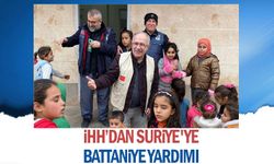 İHH’dan Suriye'ye battaniye yardımı