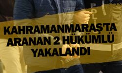 Kahramanmaraş'ta hırsızlık suçundan aranan 2 hükümlü yakalandı