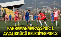 Kahramanmaraşspor: 1 Ayvalıkgücü Belediyespor: 2