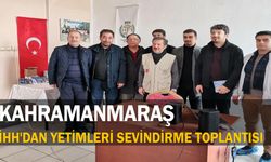 Kahramanmaraş İHH'dan yetimleri sevindirme toplantısı