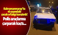 Kahramanmaraş'ta filmleri aratmayan kovalamaca kamerada!