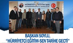 Başkan Soylu, “Hürriyetçi Eğitim-Sen tarihe geçti”