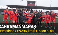 Kahramanmaraş Derbisinde Kazanan İstiklalspor Oldu