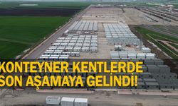 Türkoğlu'nda 6 bin kişinin barınacağı konteyner kentlerde son aşamaya gelindi!