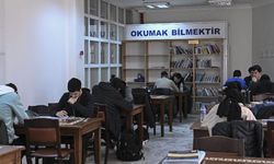 Kahramanmaraş'ta öğrenciler 15 kütüphanede sınava hazırlanıyor