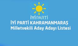 İYİ Parti Kahramanmaraş Milletvekili Aday Adayları Listesi