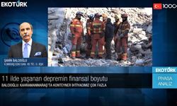 Balcıoğlu, “Ekonominin depremi yeni başlıyor”