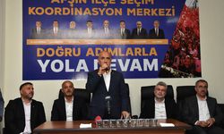 Bakan Kirişci, AK Parti Afşin Seçim Ofisi'nde konuştu