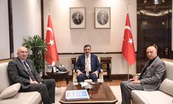 Rektör Yasım’dan Cumhurbaşkanı Yardımcısı Cevdet Yılmaz'a Ziyaret
