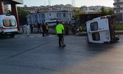  Kahramanmaraş'ta devrilen minibüsteki 13 tarım işçisi yaralandı