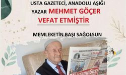 Kahramanmaraş’ın duayen gazetecisi Mehmet Göçer vefat etti