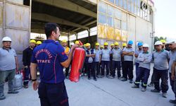 Büyükşehir İtfaiyesi’nden Yangına Müdahale Eğitimi