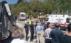 Kahramanmaraş'ta freni boşalan kamyon cenaze için toplanan insanların arasına daldı