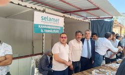 Selamet Derneği lokma dağıttı 