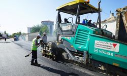 Büyükşehir, Darende Caddesi’nde Asfalt Yenilemelerini Tamamlıyor