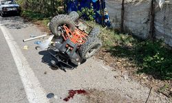 Kahramanmaraş’ta ATV takla attı: 1 yaralı 