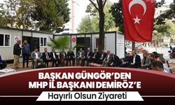 MHP İl Başkanı Demiröz’e Hayırlı Olsun Ziyareti