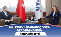 Milletvekili Karakoç Dora AFAD Başkanına taleplerini iletti