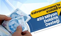 Kahramanmaraş'ta KOSGEB'in 450 Milyon Dolarlık Desteği