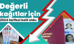 Değerli kağıtlar için 2024 tarifesi belli oldu