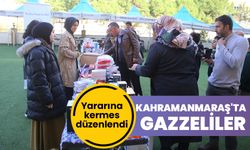 Kahramanmaraş'ta Gazzeliler yararına kermes düzenlendi