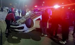 Kahramanmaraş’ta otomobil takla attı sürücü yaralandı 