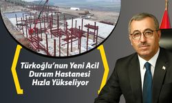 Türkoğlu’nun Yeni Acil Durum Hastanesi Hızla Yükseliyor