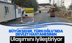 Büyükşehir, Türkoğlu’nda Devlet Hastanesinin Ulaşımını İyileştiriyor