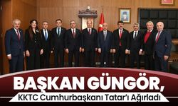 Başkan Güngör, KKTC Cumhurbaşkanı Tatar’ı Ağırladı