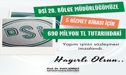 Kirişci, "Kahramanmaraş'a 690 Milyon Tl'lik 5 Hizmet Binası'nın Projesi İmzalandı"