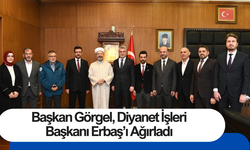 Başkan Görgel, Diyanet İşleri Başkanı Erbaş’ı Ağırladı