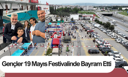 Gençler 19 Mayıs Festivalinde Bayram Etti