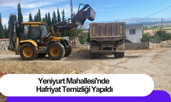 Yeniyurt Mahallesi'nde Hafriyat Temizliği Yapıldı