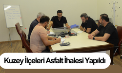 Kuzey İlçeleri Asfalt İhalesi Yapıldı