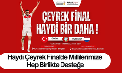 Haydi Çeyrek Finalde Millilerimize Hep Birlikte Desteğe