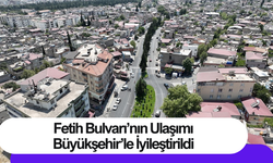 Fetih Bulvarı’nın Ulaşımı Büyükşehir’le İyileştirildi