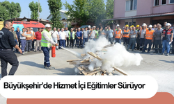 Büyükşehir’de Hizmet İçi Eğitimler Sürüyor