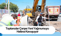 Toptancılar Çarşısı Yeni Yağmursuyu Hattına Kavuşuyor