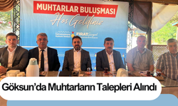 Göksun’da Muhtarların Talepleri Alındı