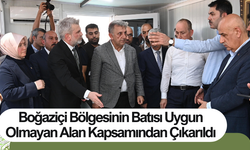 Boğaziçi Bölgesinin Batısı Uygun Olmayan Alan Kapsamından Çıkarıldı