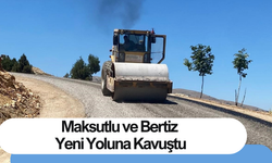 Maksutlu ve Bertiz Yeni Yoluna Kavuştu