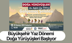 Büyükşehir Yaz Dönemi Doğa Yürüyüşleri Başlıyor