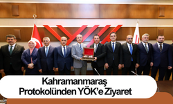 Kahramanmaraş Protokolünden YÖK’e Ziyaret