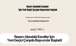 Rezerv Alandaki Esnaflar İçin Yeni Geçici Çarşıda Başvurular Başladı!